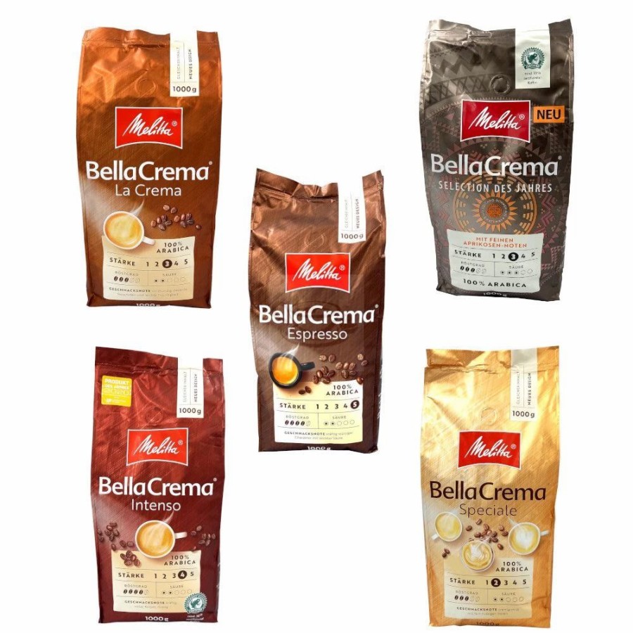 Coffee Beans * | Brand Test Package Melitta Bella Crema