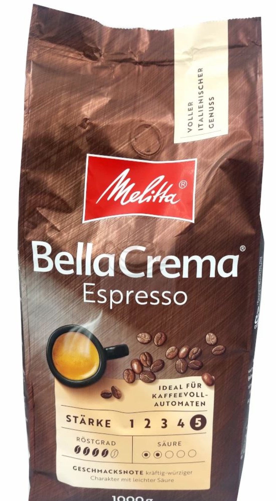 Coffee Beans * | Melitta Bella Crema Espresso