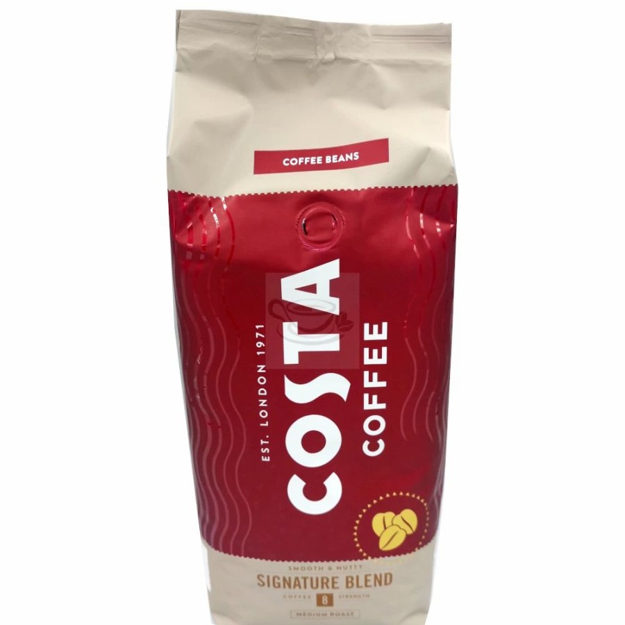 Coffee Beans * | Costa Coffee Signature Blend Medium Roast 1Kg Coffee Beans