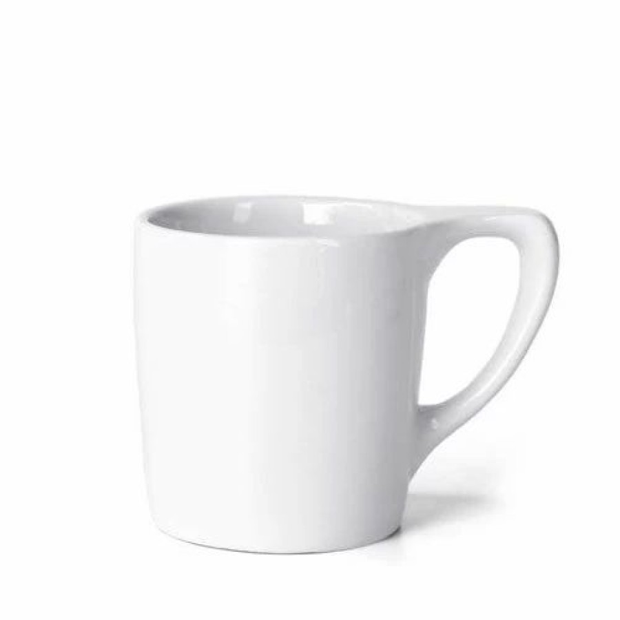 Cups & Mugs * | 10Oz Lino Diner Coffee Mug White