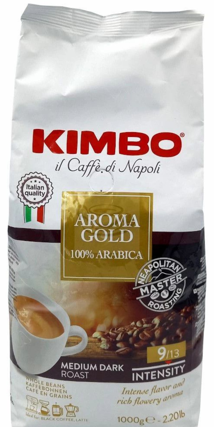 Coffee Beans * | Kimbo Aroma Gold Espresso Italiano