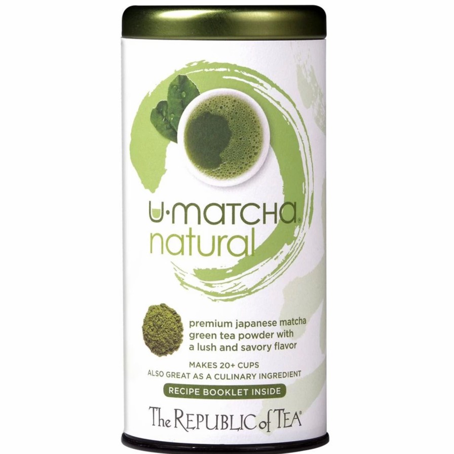 Tea * | Republic U Matcha Natural Tea Tin 1.5Oz.