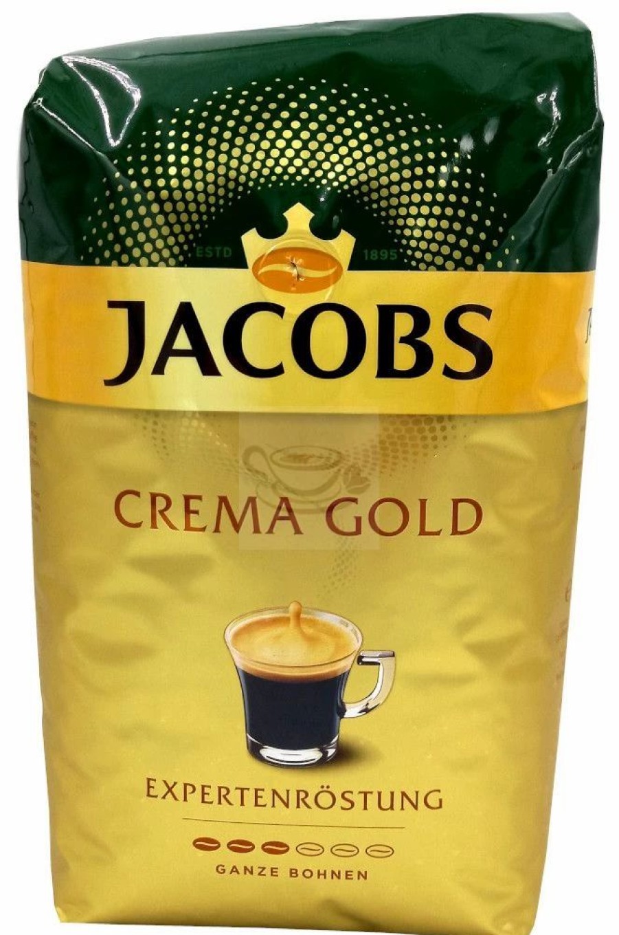 Coffee Beans * | Jacobs Crema Gold Expertenrostung 1 Kilo