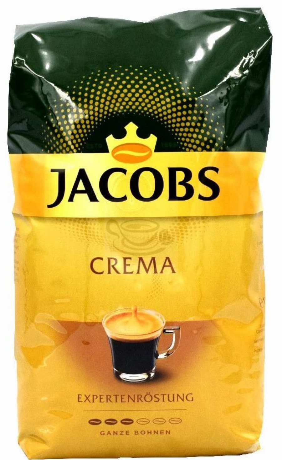 Coffee Beans * | Jacobs Crema Gold Expertenrostung 1 Kilo