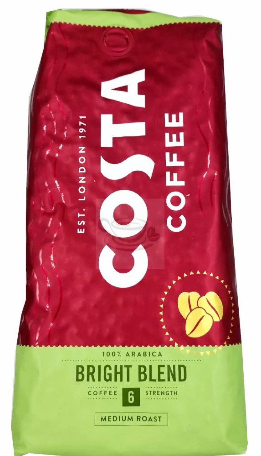 Coffee Beans * | Costa Coffee Bright Blend Medium Roast 1Kg Coffee Beans