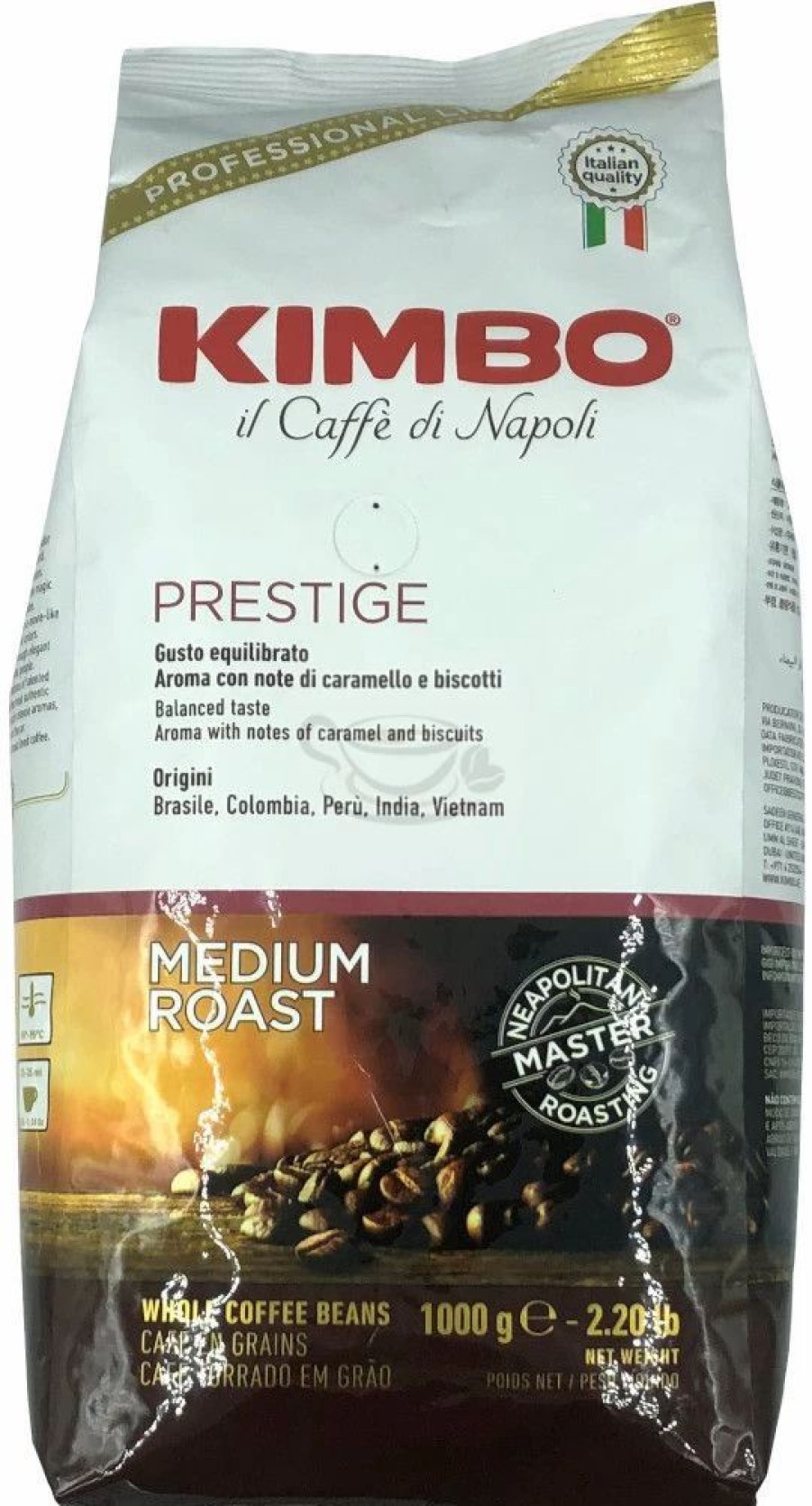 Coffee Beans * | Kimbo Espresso Bar Prestige