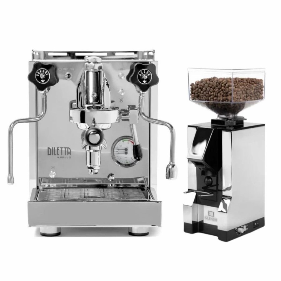 Espresso Machines * | Diletta Bello Silenzio Espresso Bundle