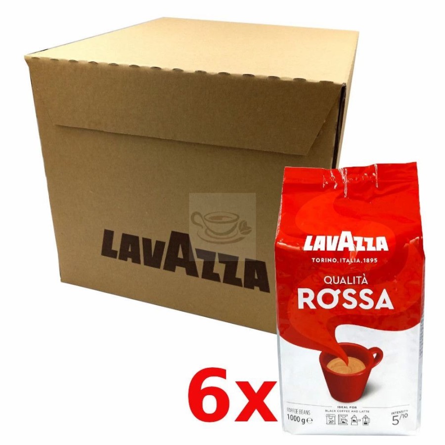 Coffee Beans * | Brand Lavazza Qualita Rossa Box 6X1Kg