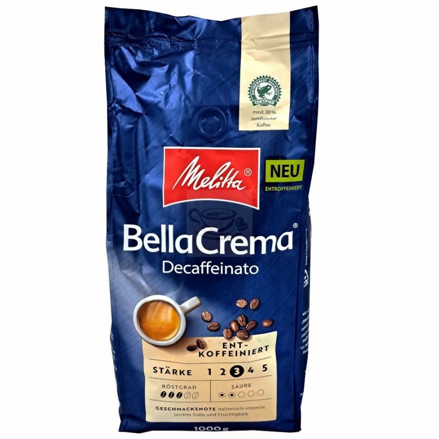 Coffee Beans * | Melitta Bella Crema Decaffeinato