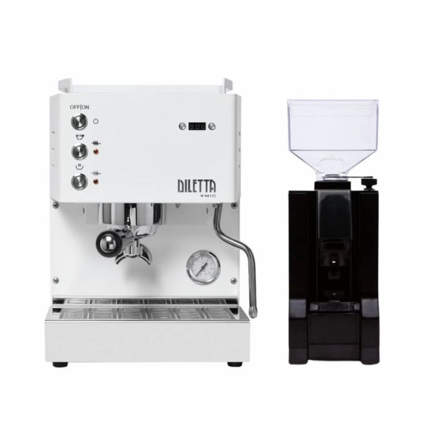 Espresso Machines * | Diletta Mio Notte Espresso Bundle