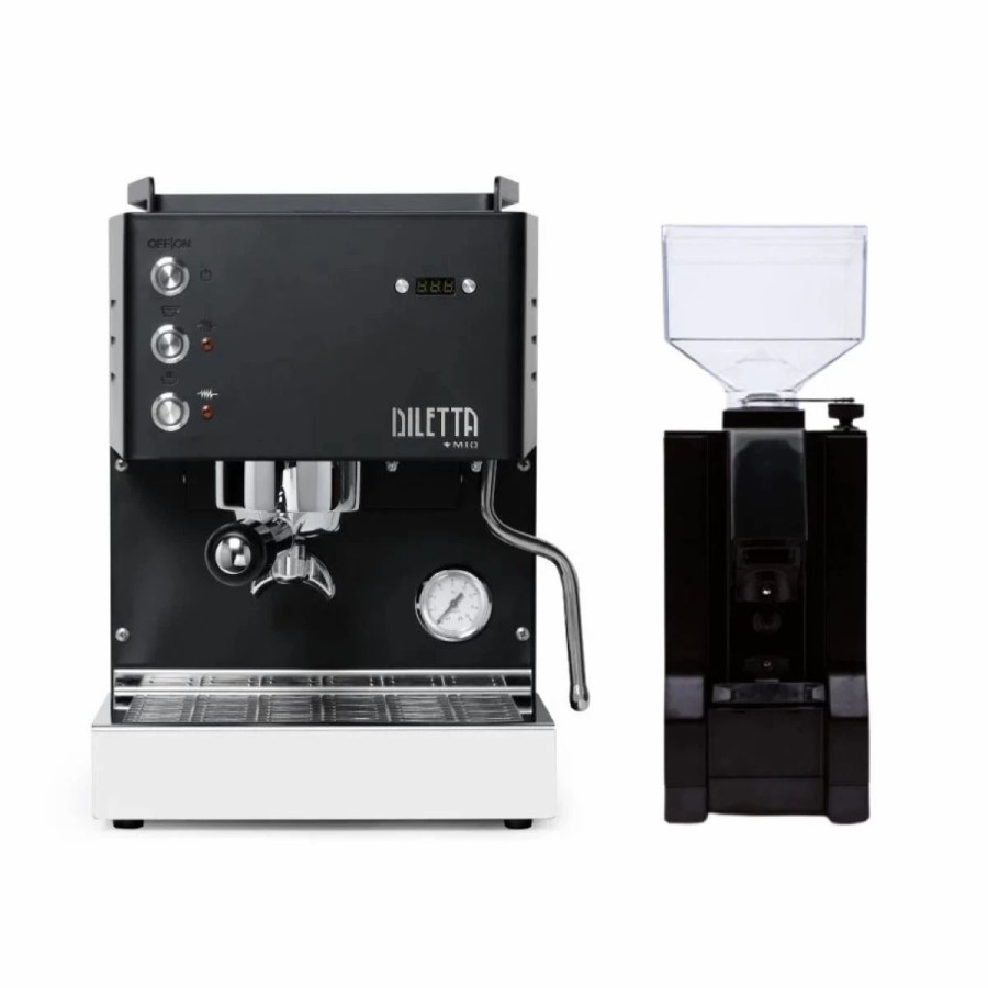 Espresso Machines * | Diletta Mio Notte Espresso Bundle