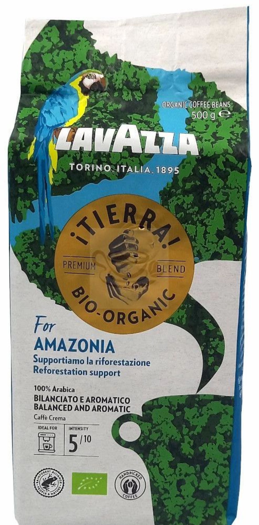 Coffee Beans * | Lavazza Itierra Bio Organic For Amazonia 500 Gram