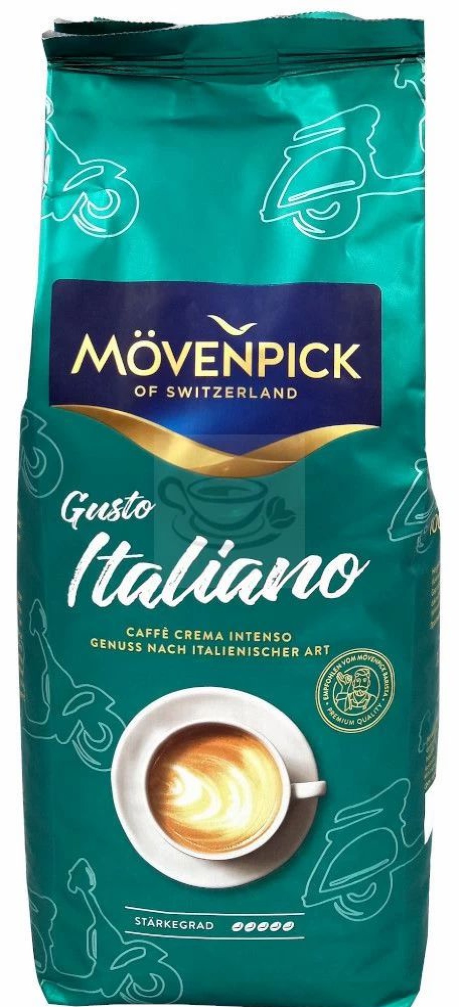 Coffee Beans * | Movenpick Gusto Italiano Caffe Crema