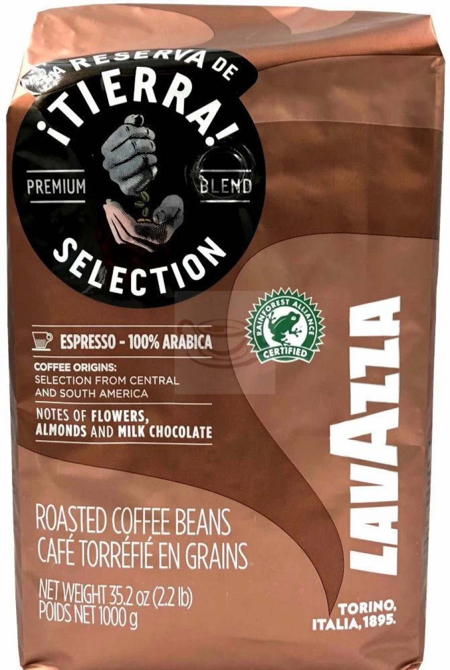 Coffee Beans * | Lavazza Tierra Selection 100% Arabica