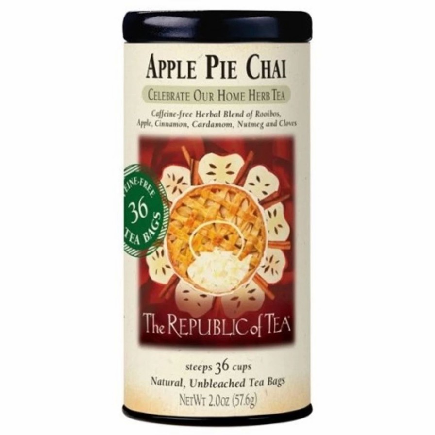 Tea * | Republic Apple Pie Chai Tea 36Ct