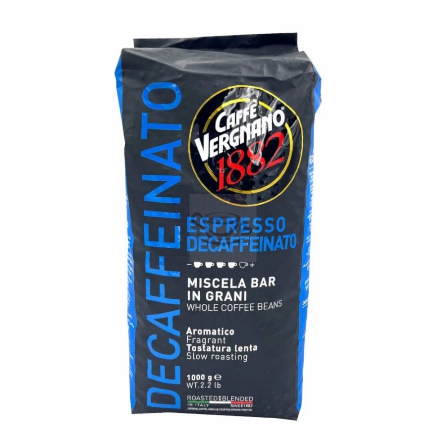 Coffee Beans * | Caffe Vergnano Caffe Vergnano Espresso Decaffeinato