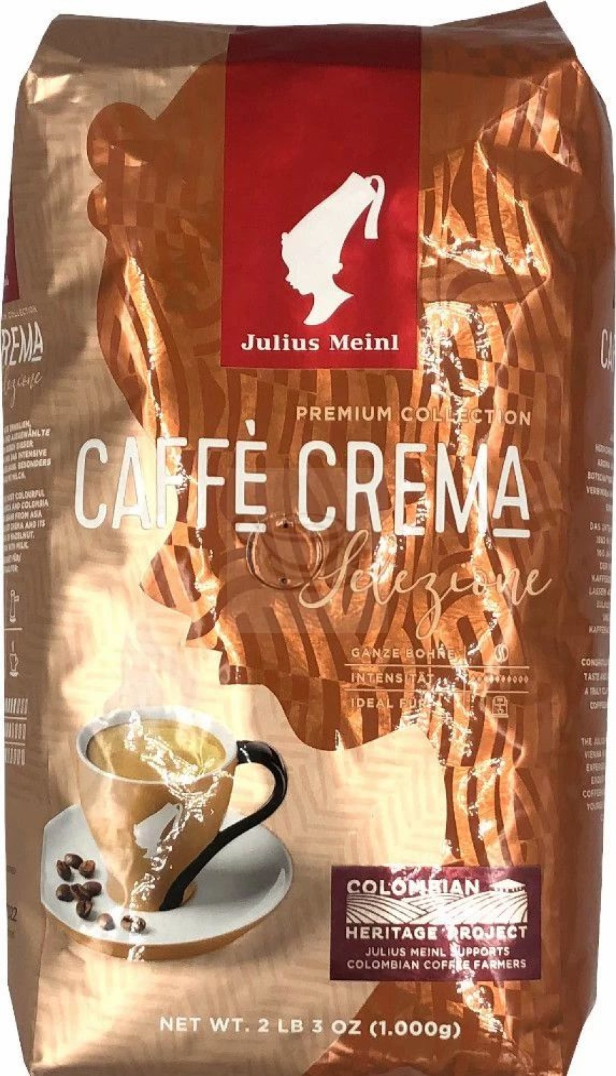 Coffee Beans * | Julius Meinl Caffe Crema 1 Kilo Coffee Beans