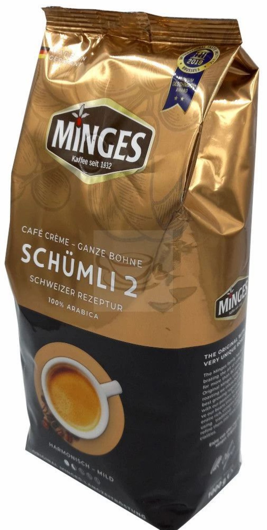 Coffee Beans * | Minges Schweizer Schumli 2 Cafe Crema