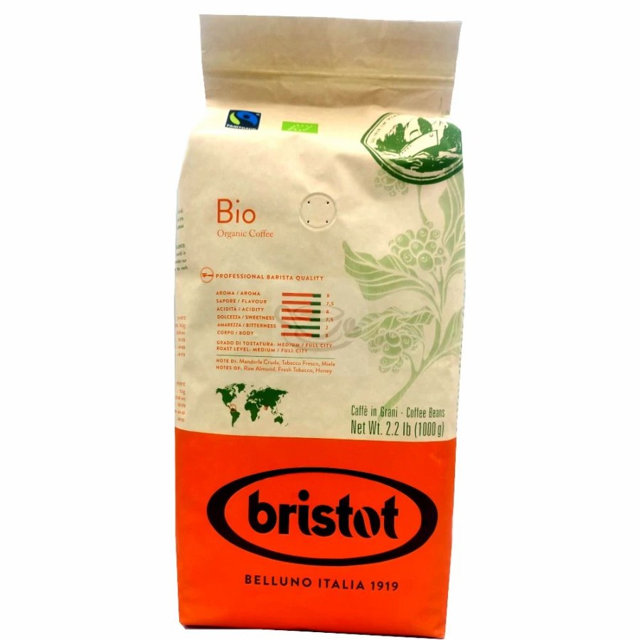 Coffee Beans * | Bristot Bio 1Kg Coffee Beans