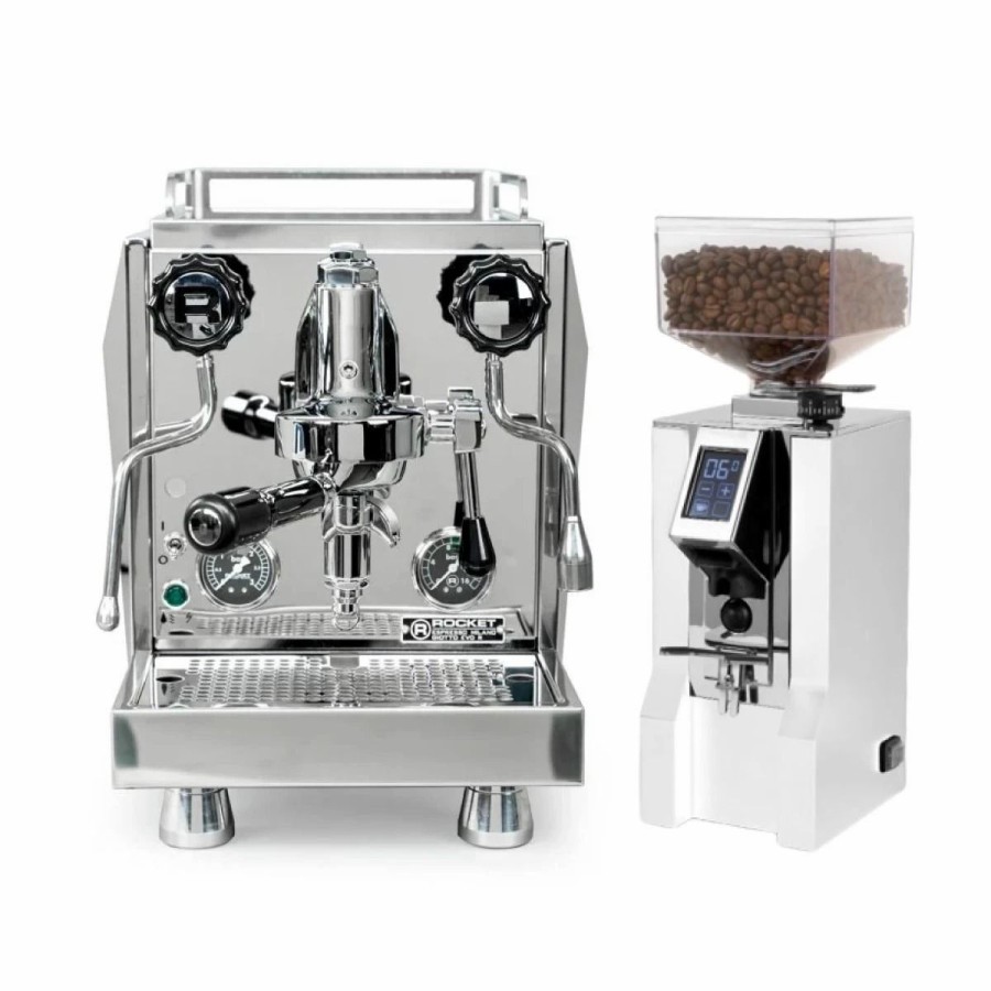 Espresso Machines * | Rocket Espresso Mozzafiato R Mignon Xl Bundle *  Coffeeshoppt