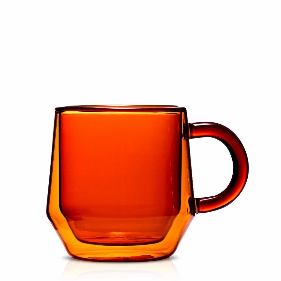 Cups & Mugs * | Double Wall Glass Mug (6Oz/175Ml) Set Of 2