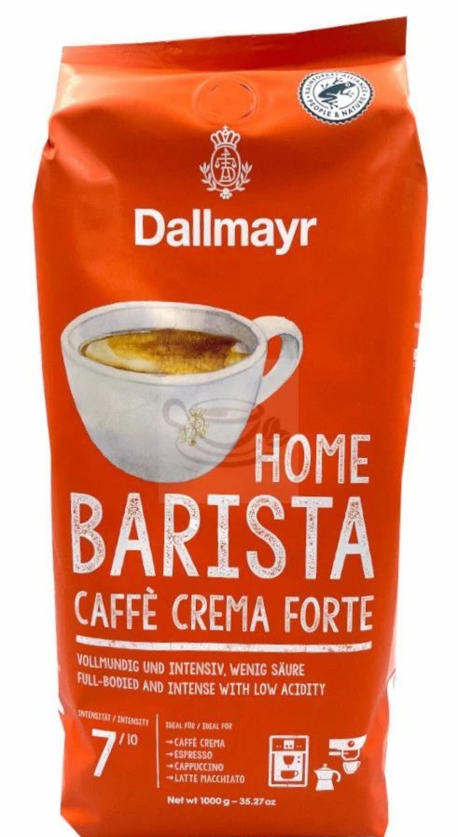 Coffee Beans * | Dallmayr Home Barista Caffe Crema Forte 1Kg