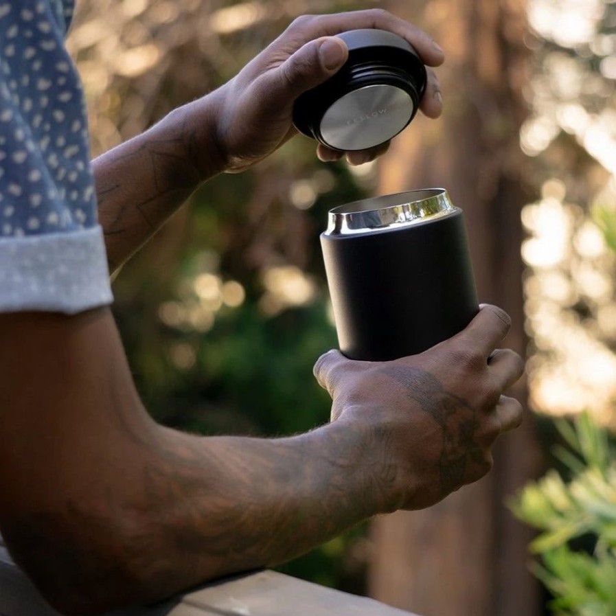 Cups & Mugs * | 12Oz Carter Wide Travel Mug Black