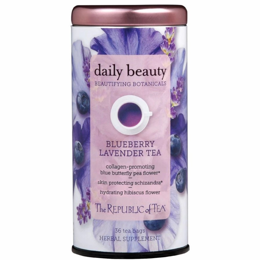 Tea * | Republic Beautifying Botanicals Daily Beauty Herbal Tea Bags 36 Ct.