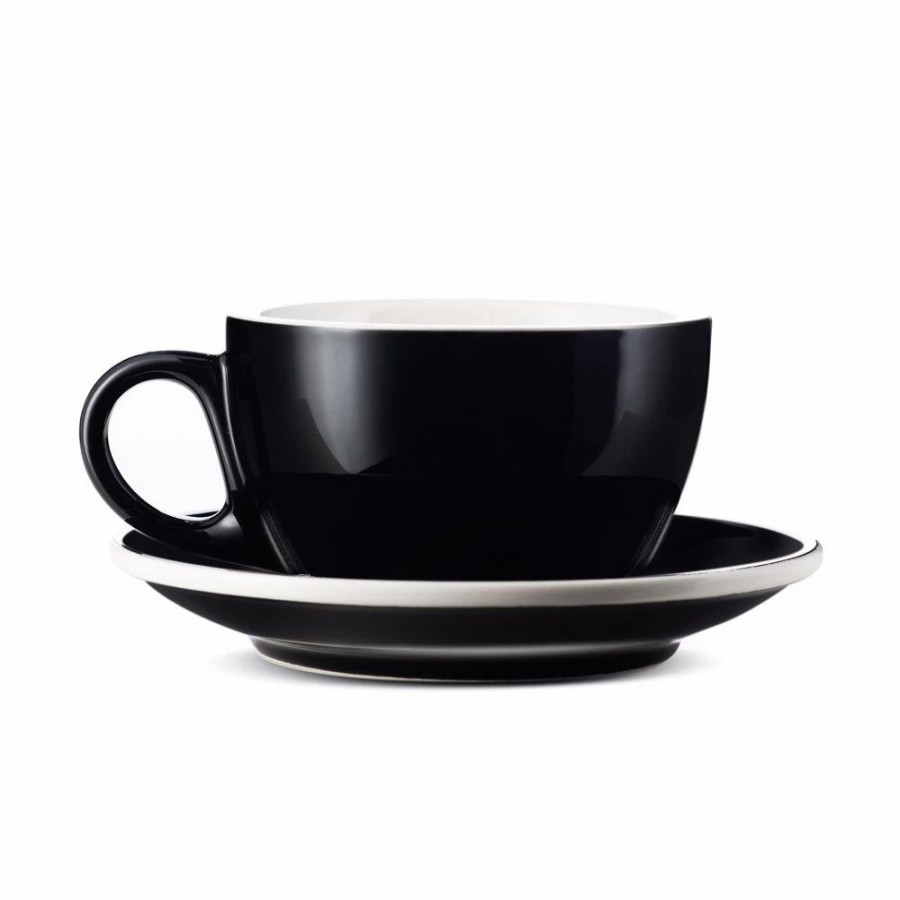 Cups & Mugs * | Latte Cup & Saucer (8Oz) Set Of 2