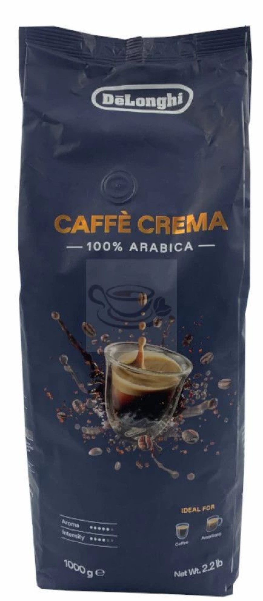 Coffee Beans * | Delonghi De Longhi Caffe Crema 100% Arabica Beans