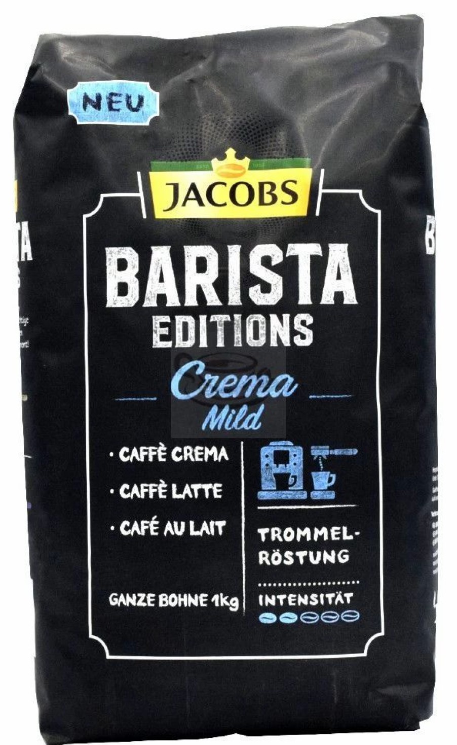 Coffee Beans * | Jacobs Barista Editions Crema Mild 1 Kilo Coffee Beans