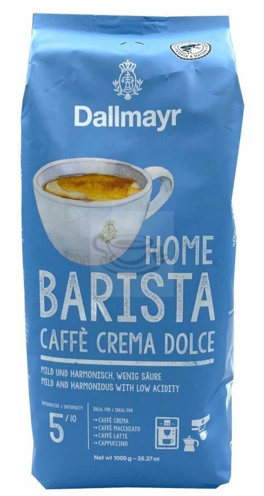 Coffee Beans * | Dallmayr Home Barista Caffe Crema Dolce 1Kg