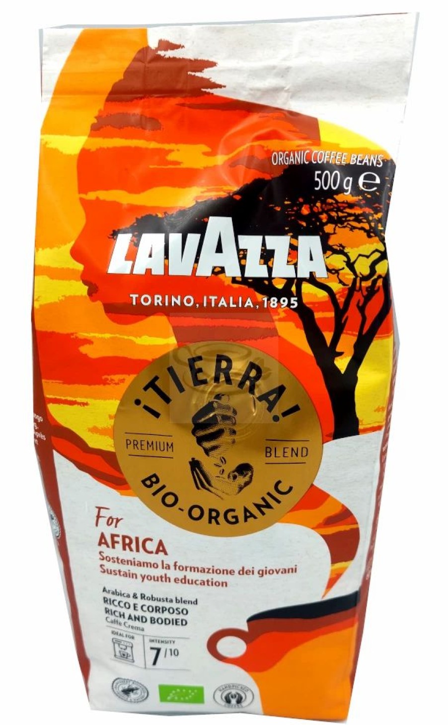 Coffee Beans * | Lavazza Itierra Bio Organic For Africa 500G