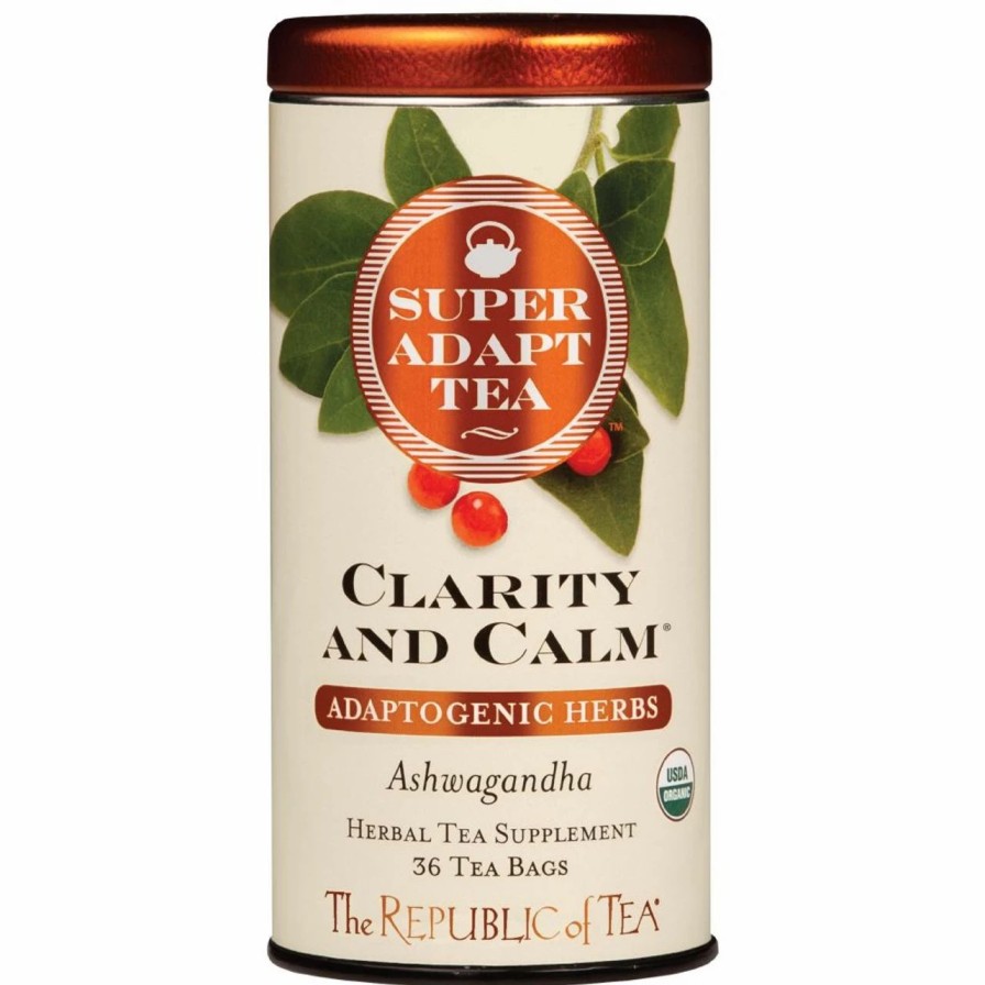 Tea * | Republic Superadapt Clarity And Calm Tea Bags 36Ct.