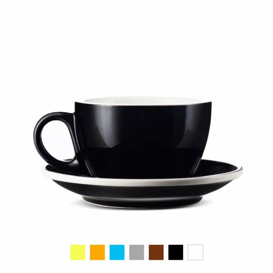 Cups & Mugs * | Cappuccino Cup & Saucer (6Oz) Set Of 2