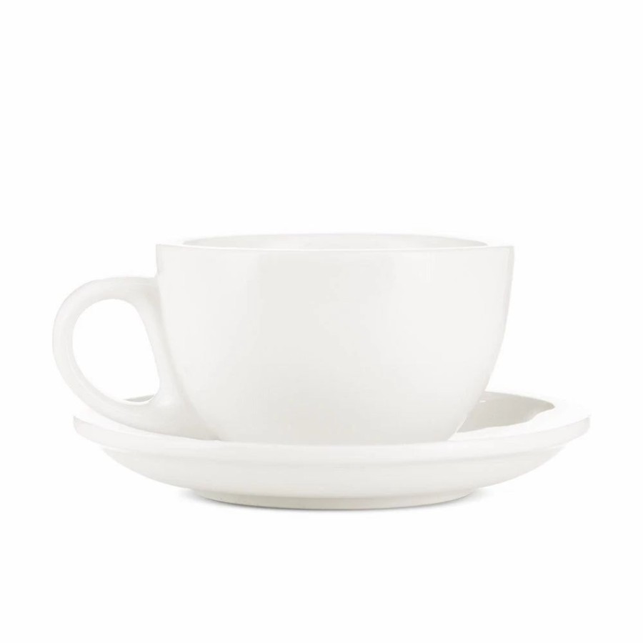 Cups & Mugs * | Cappuccino Cup & Saucer (6Oz) Set Of 2