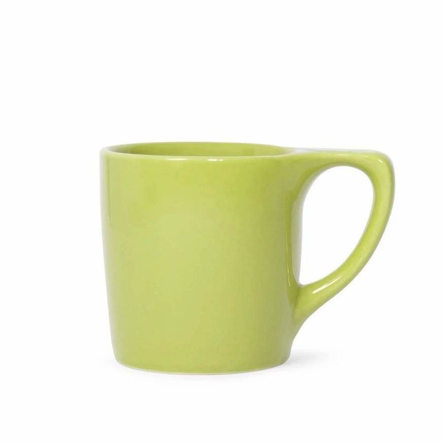 Cups & Mugs * | 10Oz Lino Diner Coffee Mug Lotus Green