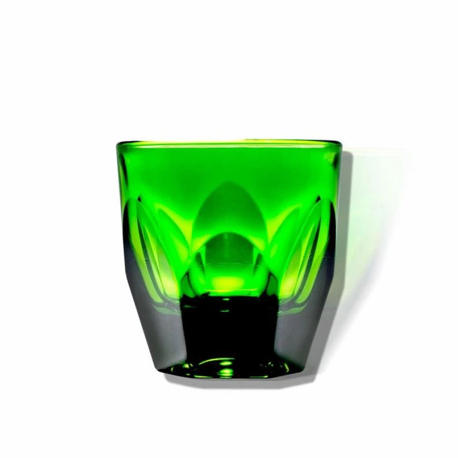 Cups & Mugs * | Vero Cappuccino Glass (6Oz) Emerald Green