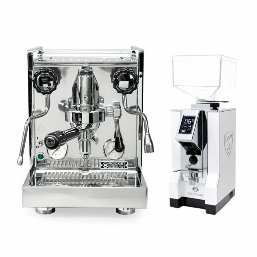 Espresso Machines * | Rocket Espresso Mozzafiato V Specialita Bundle