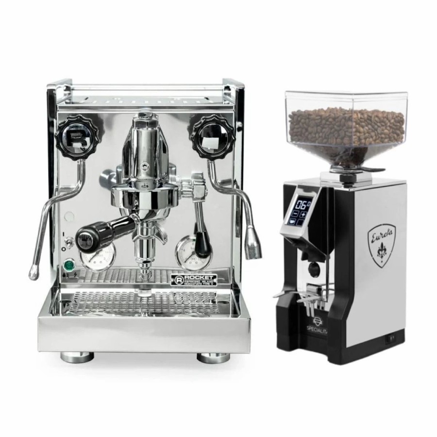 Espresso Machines * | Rocket Espresso Mozzafiato V Specialita Bundle